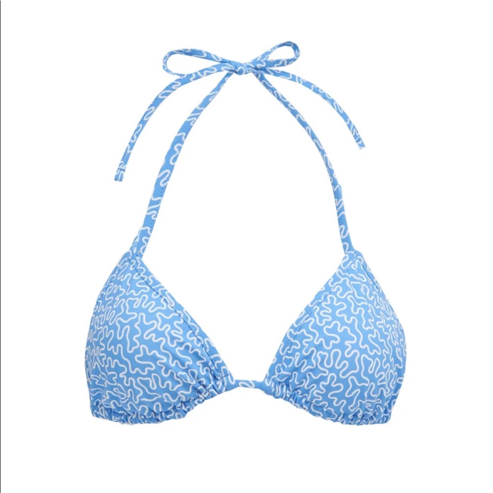 Fisch Bikini Light Blue Print